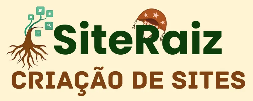 Logotipo do site, que realça os valores da empresa: desenvolvimento em conjunto, partindo de uma ideia do cliente e expressando ela no digital.